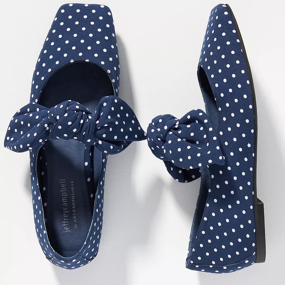 Jeffrey Campbell Square-Toe Mary Jane Flats